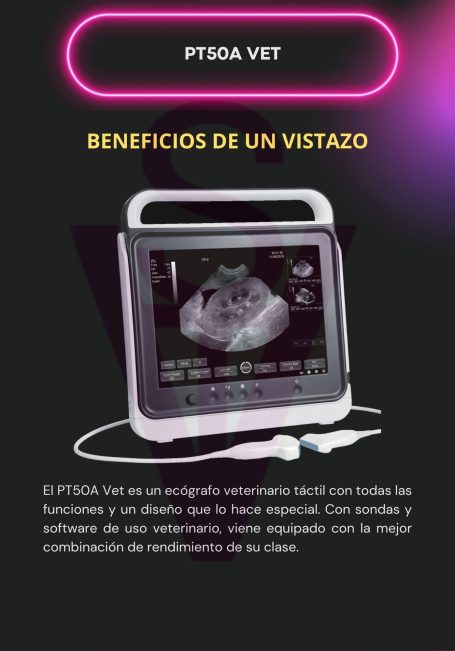 Ecógrafo PT50A Vet