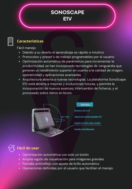 SonoScape E1V