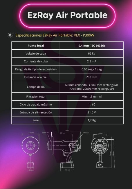 EzRay Air Portable P300